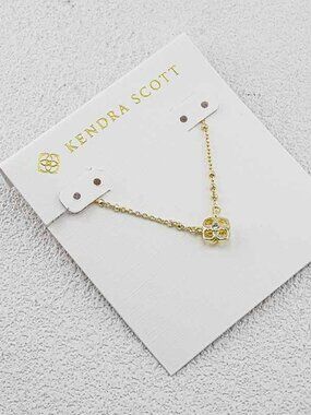 Kendra Scott Hollow Thin Chain Necklace